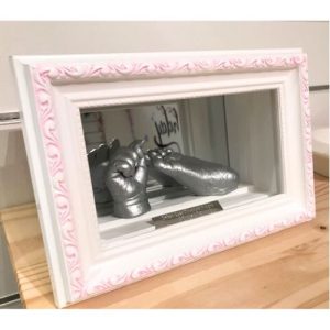 Double 3D Castings In A Mirrored Display Box
