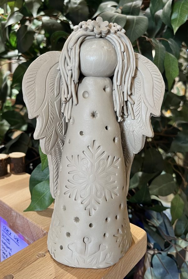 Large Festive Angel- Clay and Painting Workshop - Image 2
