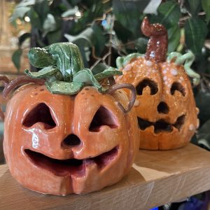 Pumpkin Lantern- Clay and Paint Workshop