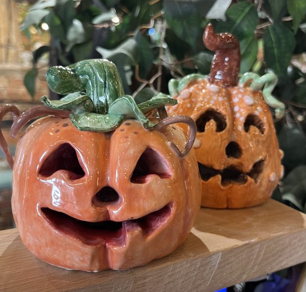 Pumpkin Lantern- Clay and Paint Workshop