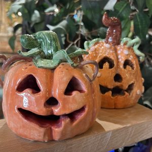 Pumpkin Lantern- Clay and Paint Workshop