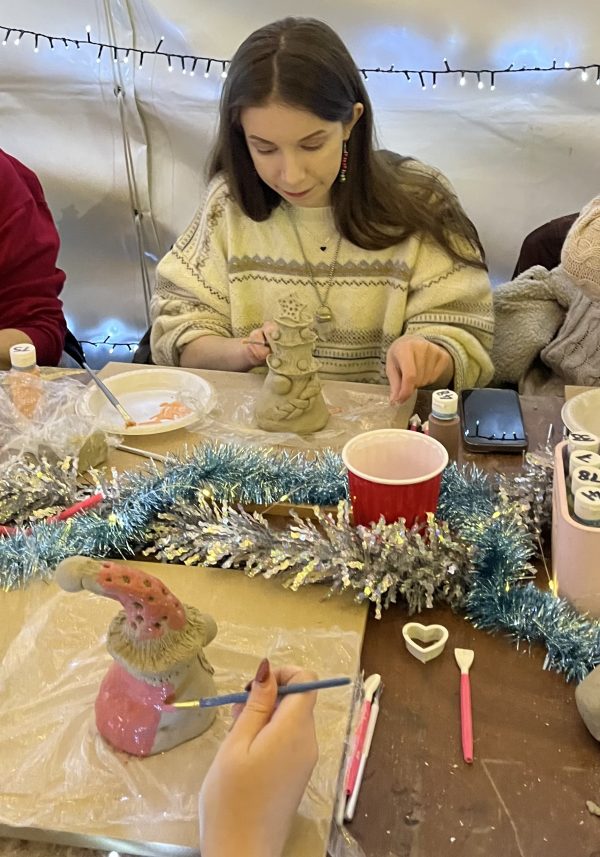 Christmas Gonk- Clay and Paint Workshop - Image 9