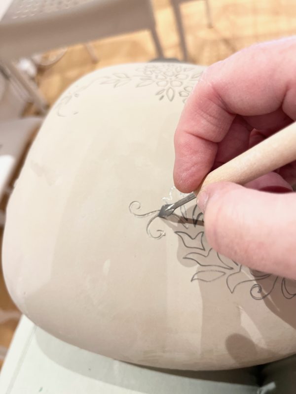 Clay Carved Vase Workshop