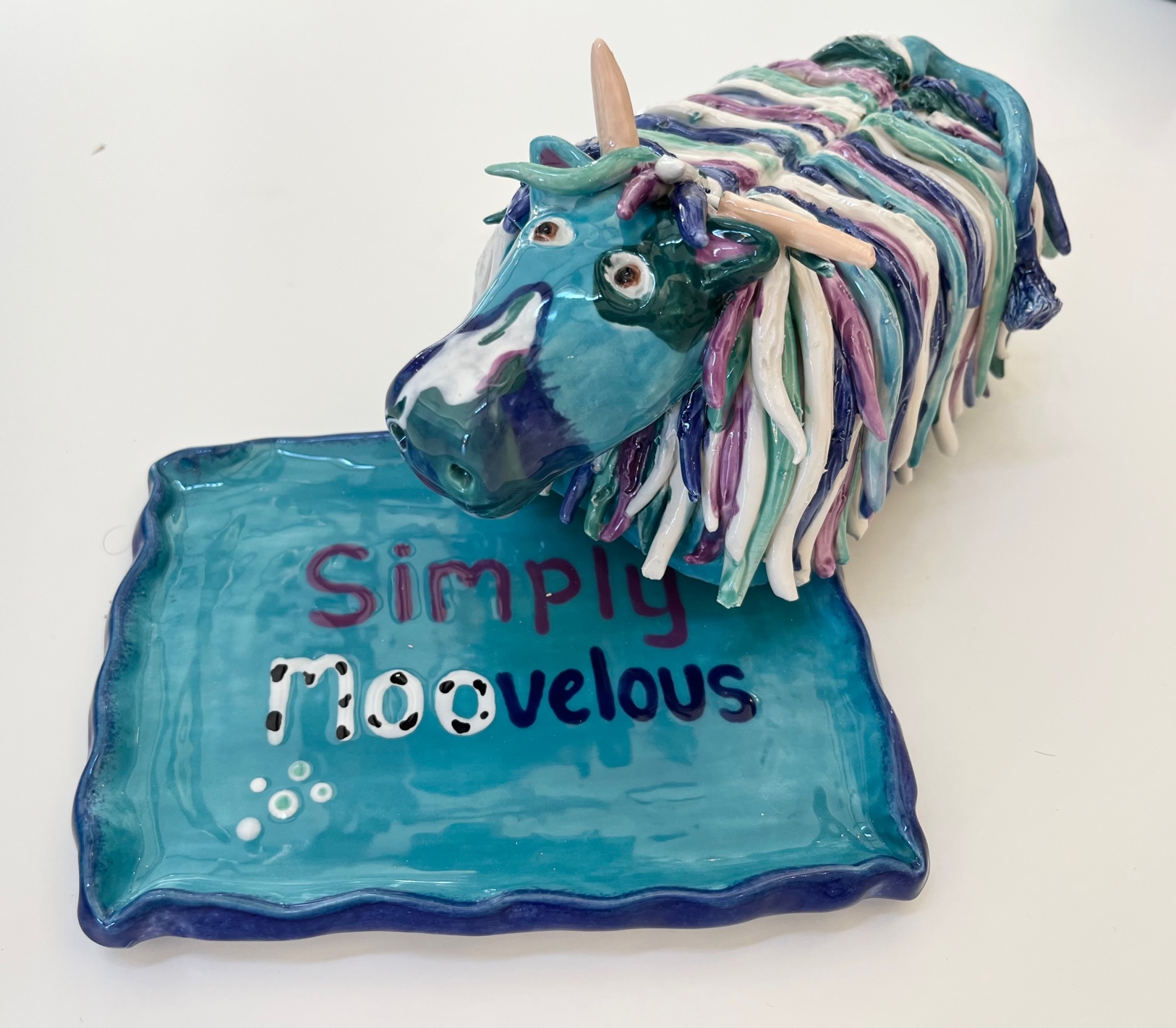 Highland Cow Butter Dish Paint Your Own Ceramics