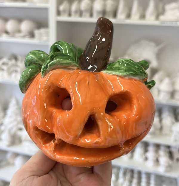 Pumpkin Lantern- Clay and Paint Workshop - Image 2