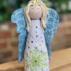 Small Christmas Angel- Clay and Paint Workshop
