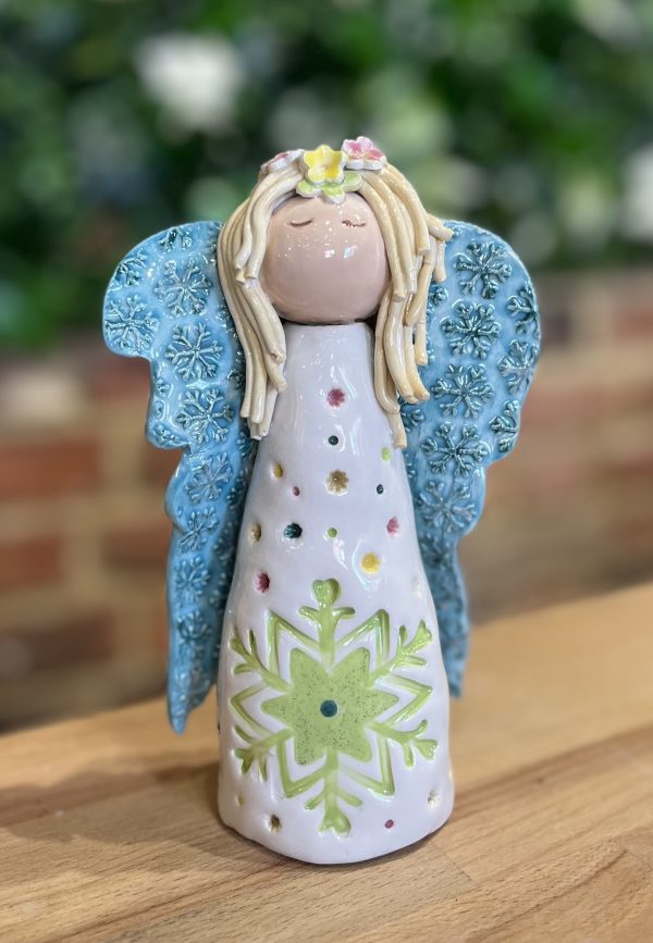 Small Christmas Angel- Clay and Paint Workshop