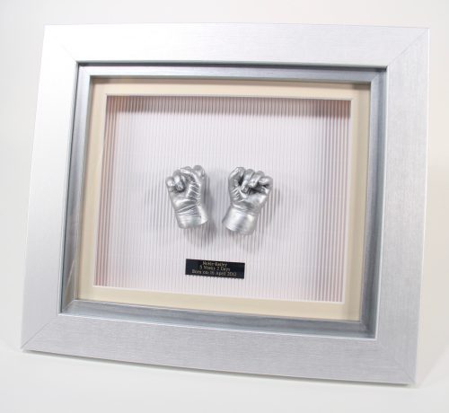 Silver 3D Castings With Silver Frame