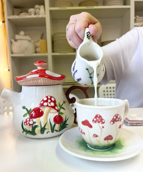 Pottery Painting and Afternoon Tea